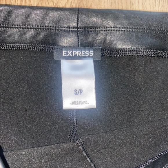 Faux Leather Express Legging Pants - Picture 3 of 4